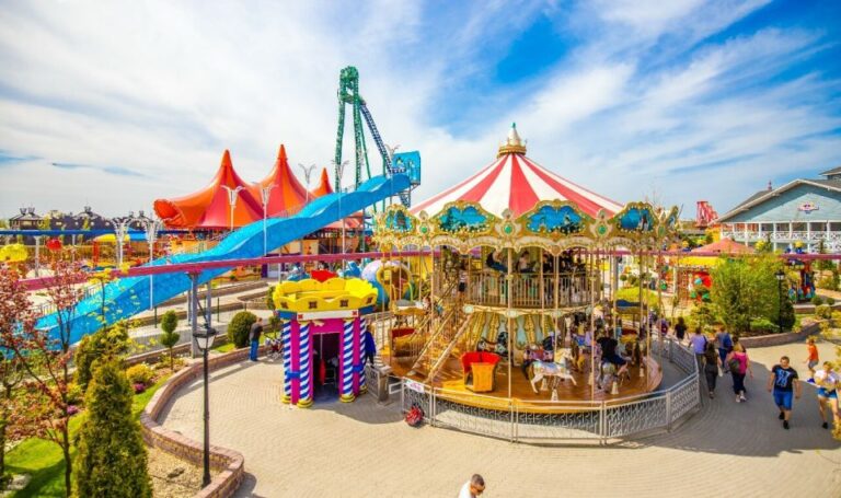 Krakow: Energylandia Amusement Park Winter Kingdom & Summer