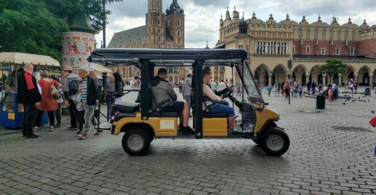 Krakow: Group Electric Golf Cart Tour of the Old Town