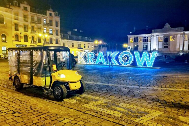 Krakow: Guided/Golf Cart Tour W/ Wawel & Underground Museum
