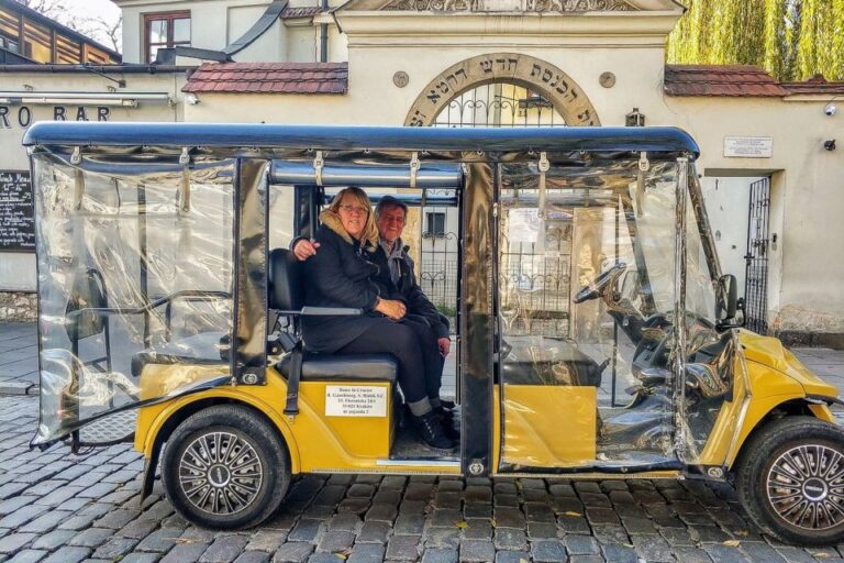 Krakow: Kazimierz by Golf Cart and Schindler’s Factory Tour