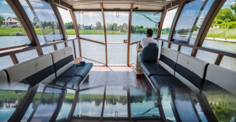 Krakow: Lazy Catamaran River Cruise and Salt Mine Group Tour
