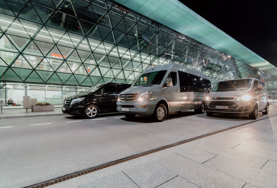 1 krakow private john paul ii international airport transfers Krakow: Private John Paul II International Airport Transfers