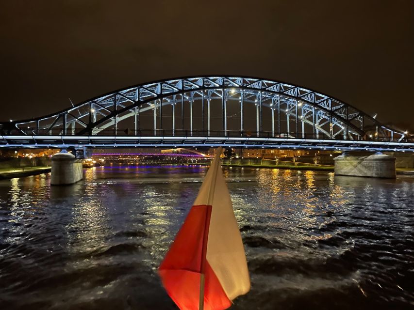 1 krakow vistula night cruise by gondola w audio commentary Krakow: Vistula Night Cruise by Gondola W/ Audio Commentary