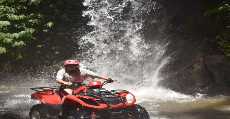 Kuber ATV Quad Bike With Waterfall and Long Tunnel