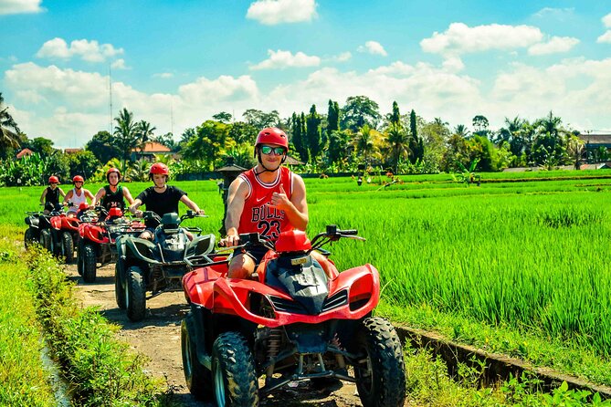 1 kuber atv ubud tunnel waterfall rice field jungle w private car KUBER ATV UBUD - Tunnel Waterfall Rice Field Jungle W Private Car