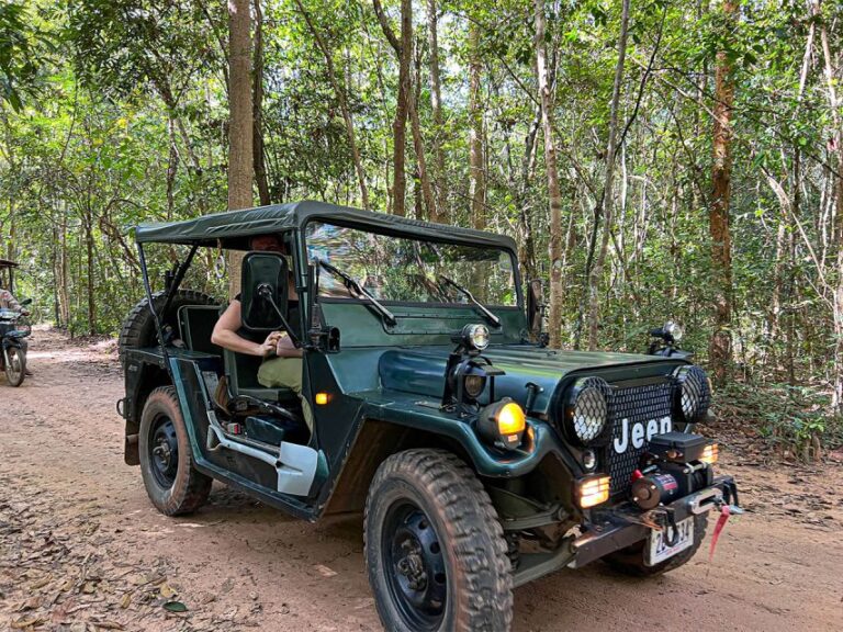 Kulen Adventure Tour by Jeep With Picnic & Elephant Forest