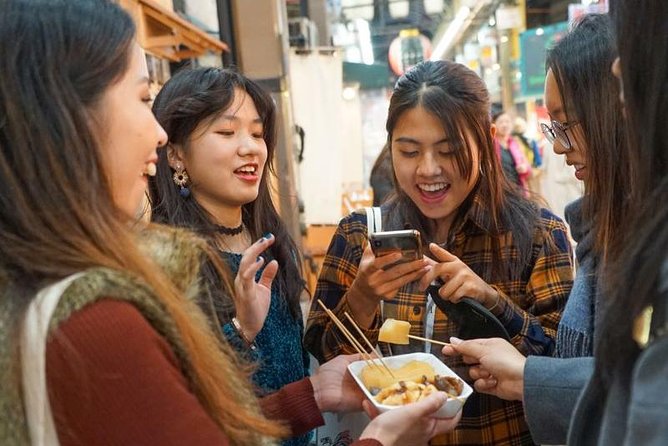 1 kuromon market food walking tour in osaka Kuromon Market Food Walking Tour in Osaka