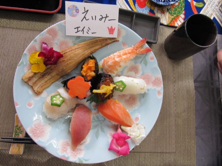 Kyoto: Cooking Class, Learning How to Make Authentic Sushi
