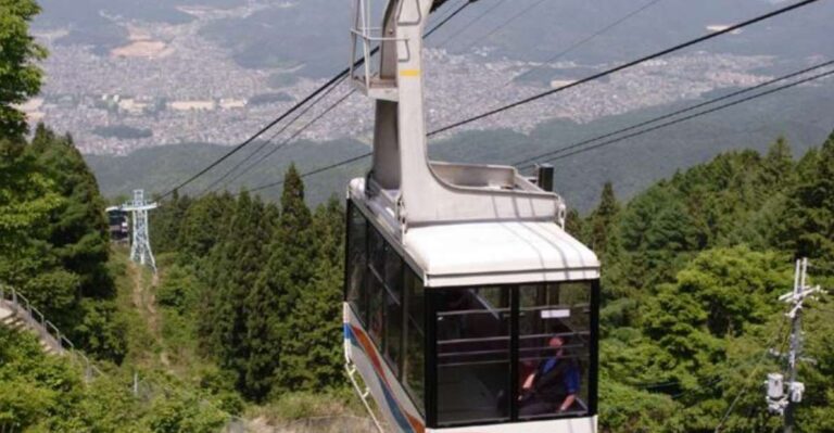 Kyoto: Eizan Cable Car and Ropeway Round Trip Ticket