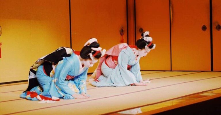 Kyoto: Gion Cultural Walking Tour With Geisha Performance