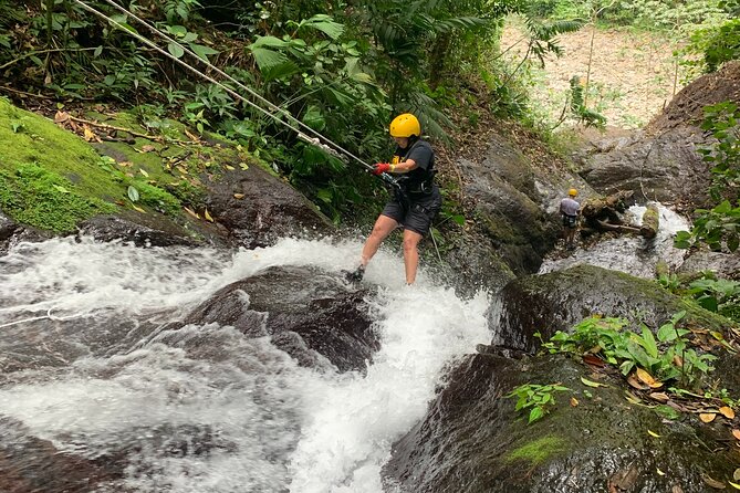 La Fortuna Half-Day Canyoning Trip With Hot Springs and Lunch