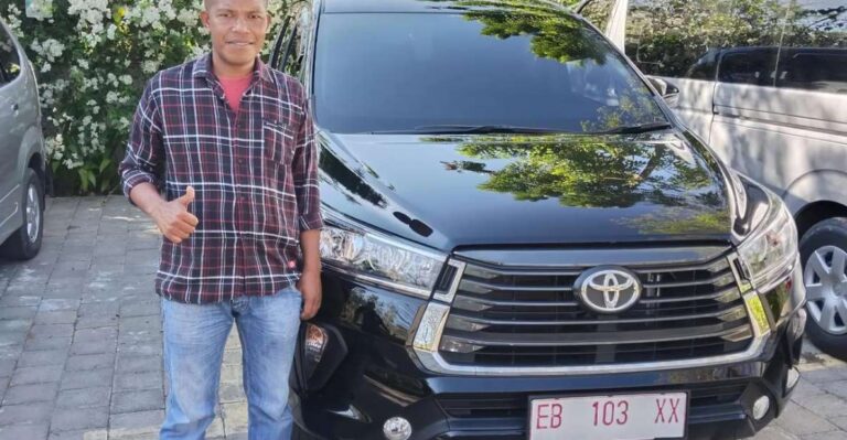 Labuan Bajo: Private Car Hire With Driver