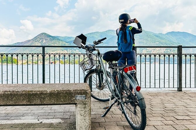 Lake Como: Guided Electric Bike Tour With Ipad and Audio Helmet