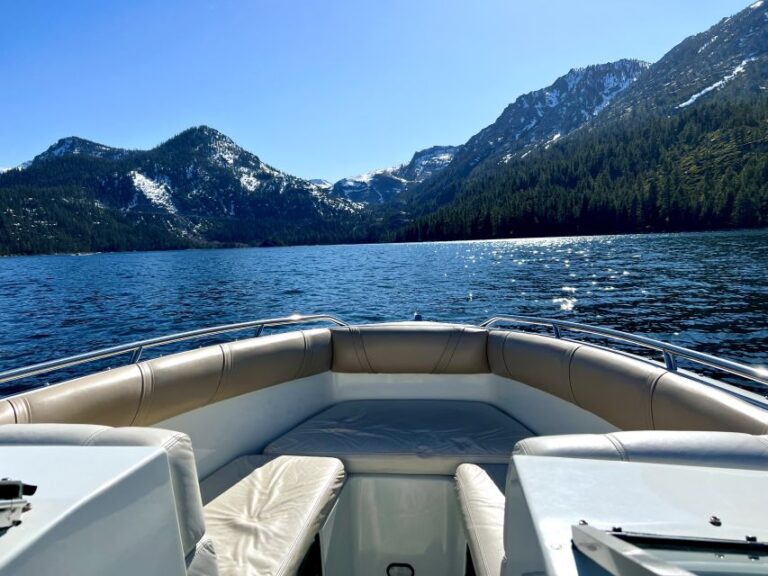 Lake Tahoe: Private Sightseeing Cruise on Lake Tahoe