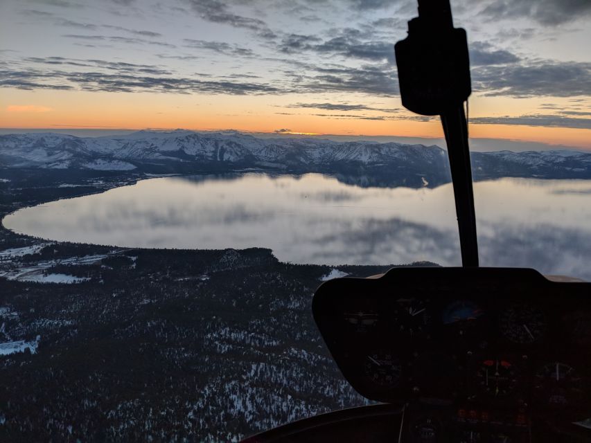 1 lake tahoe sand harbor helicopter flight Lake Tahoe: Sand Harbor Helicopter Flight
