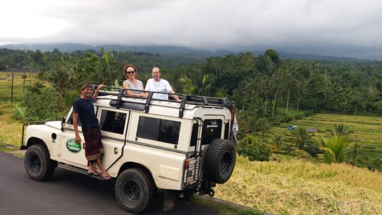 Land Rover Jeep 4×4 Tour Kintamani & Ubud Swing