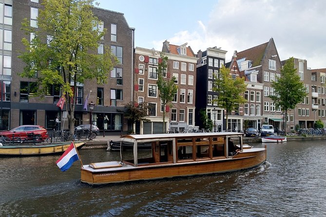 Leemstar Boat Cruise! Near Anne Frank House Departure! Buy Drinks on Board!