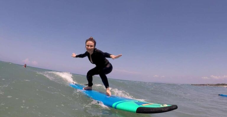 Legian Beach, Bali: Beginner or Intermediate Surf Lessons