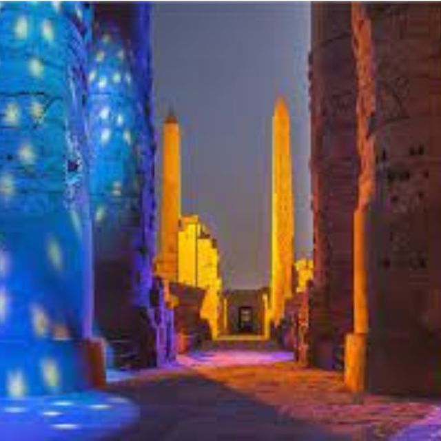 Light and Sound Show in Karnak Temple With Transfer