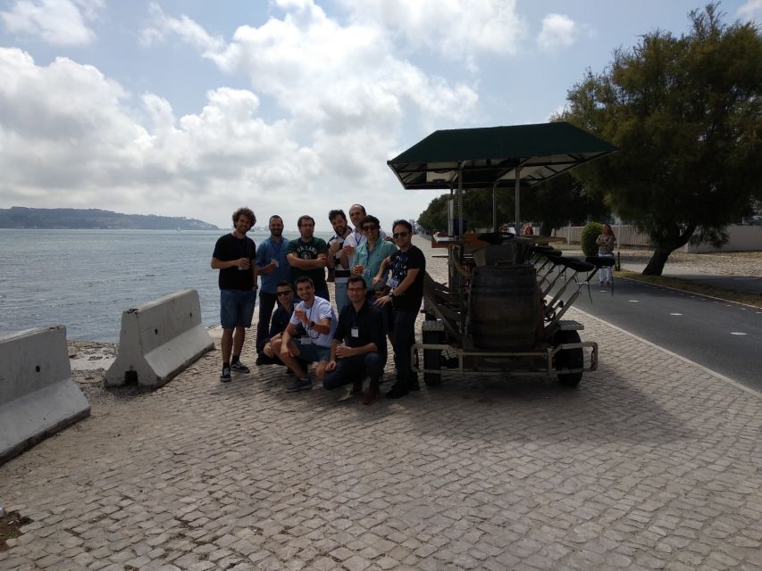 1 lisbon beer bike tour by the river Lisbon: Beer Bike Tour by the River