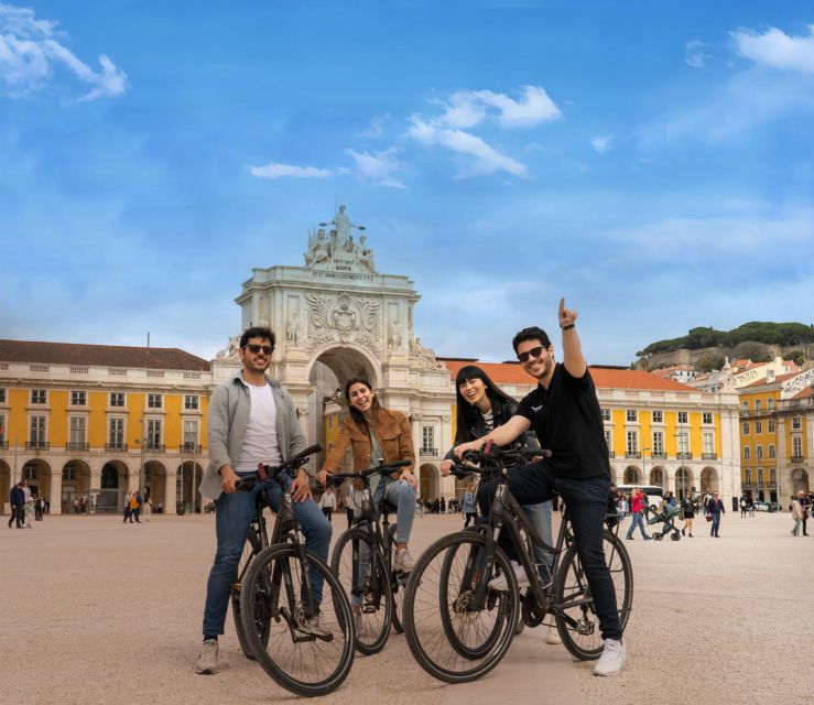 Lisbon: Boat Trip, Guided Walking Tour, Bike & Yellow Tram