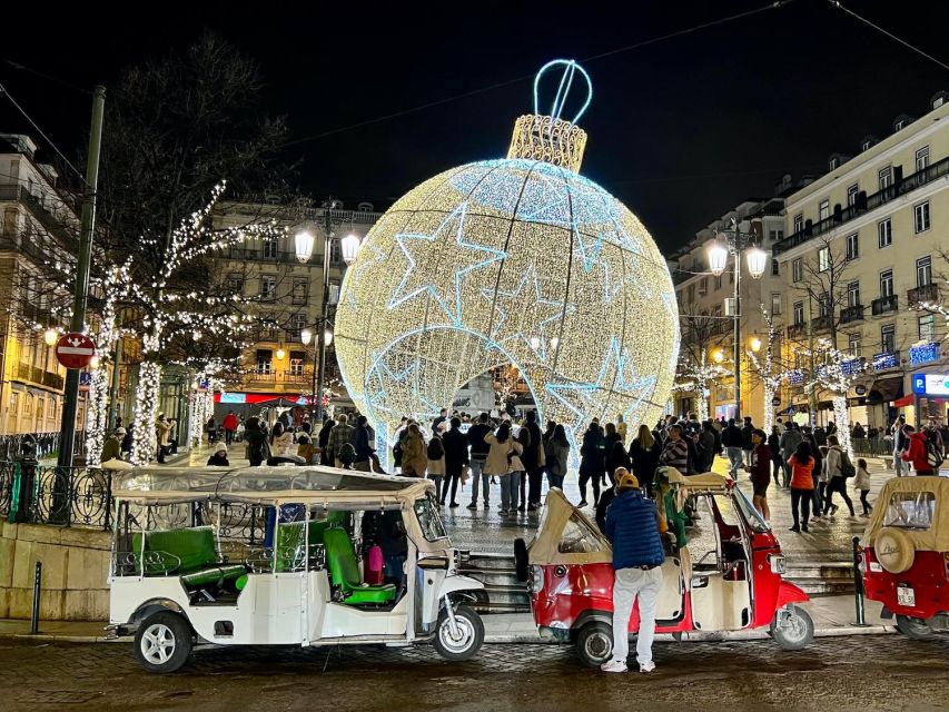 Lisbon Christmas Lights Tour By Tuk Tuk