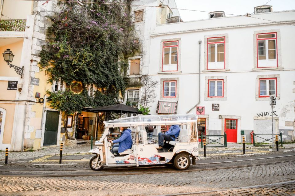 1 lisbon city sightseeing half day private tuk tuk tour Lisbon: City Sightseeing Half-Day Private Tuk Tuk Tour