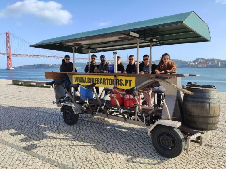 Lisbon: Guided City Bike Tour With Sangria