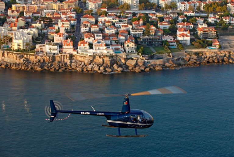 Lisbon: Helicopter Tour Over Cascais & Cabo Da Roca