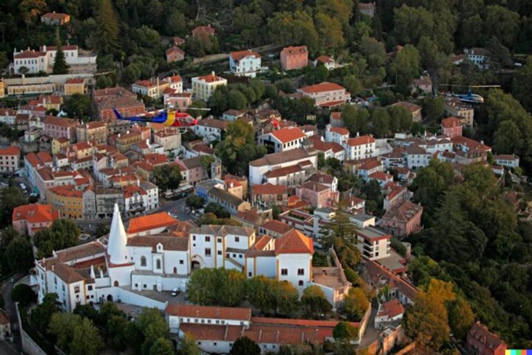 Lisbon: Helicopter Tour Over Sintra