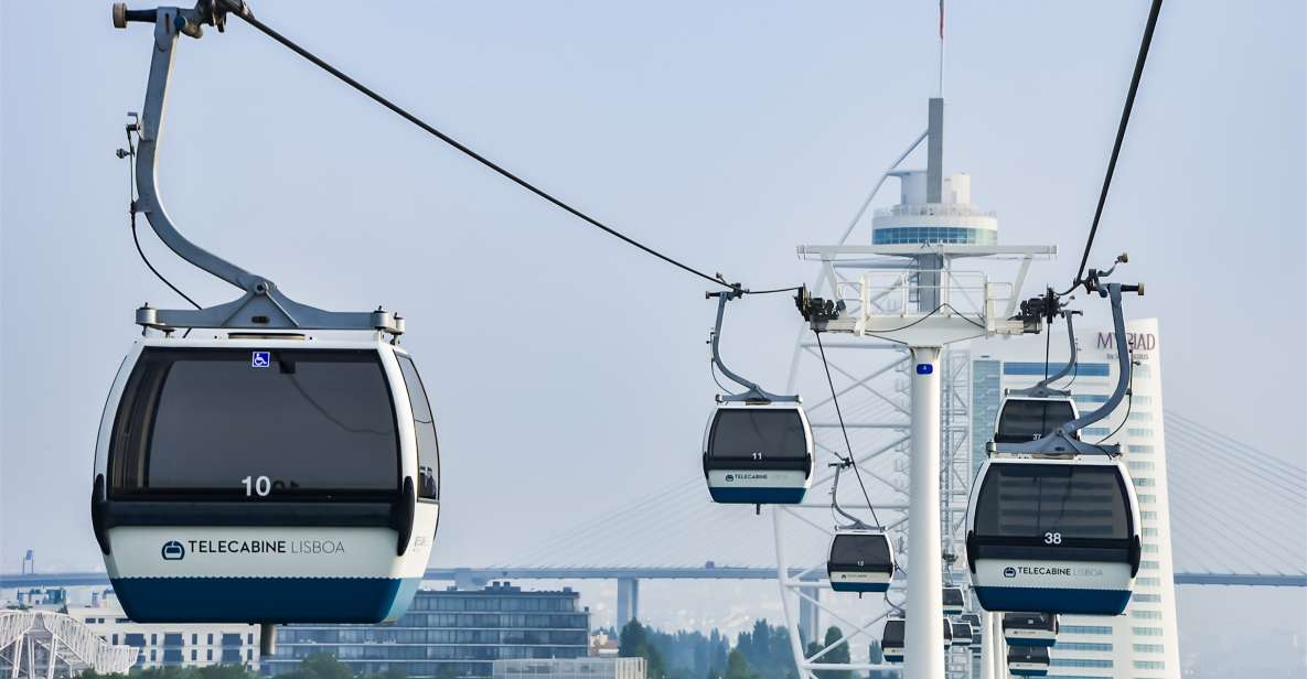 1 lisbon nations park gondola lift cable car ticket Lisbon: Nations Park Gondola Lift Cable Car Ticket