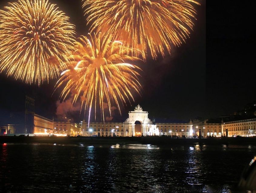 1 lisbon new years eve fireworks tagus river sailing cruise Lisbon: New Year's Eve Fireworks Tagus River Sailing Cruise