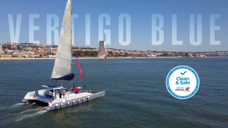 Lisbon: Private Catamaran Charter for up to 18-People