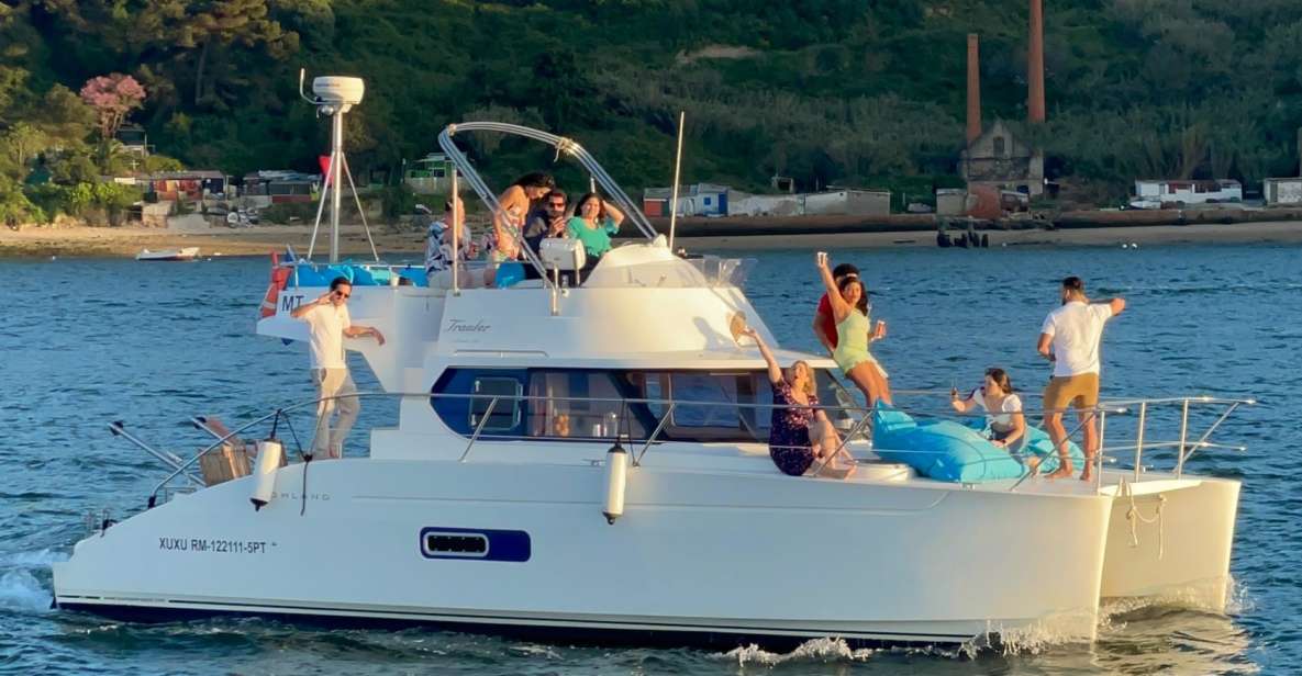 1 lisbon private catamaran tour along the tagus river Lisbon: Private Catamaran Tour Along the Tagus River