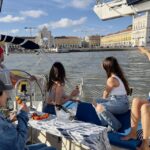 1 lisbon private sightseeing yacht tour with welcome drink Lisbon: Private Sightseeing Yacht Tour With Welcome Drink