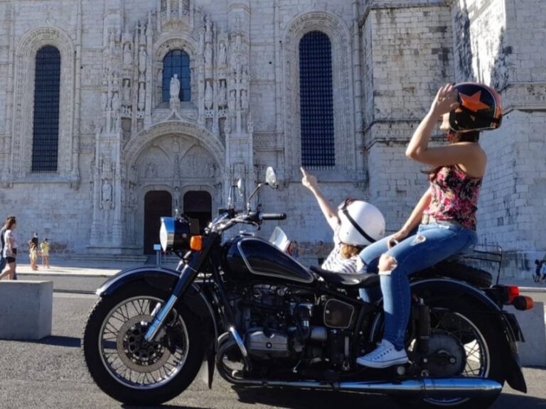 Lisbon: Sidecar Tour