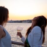 1 lisbon tagus river sunset tour with snacks and drink Lisbon: Tagus River Sunset Tour With Snacks and Drink
