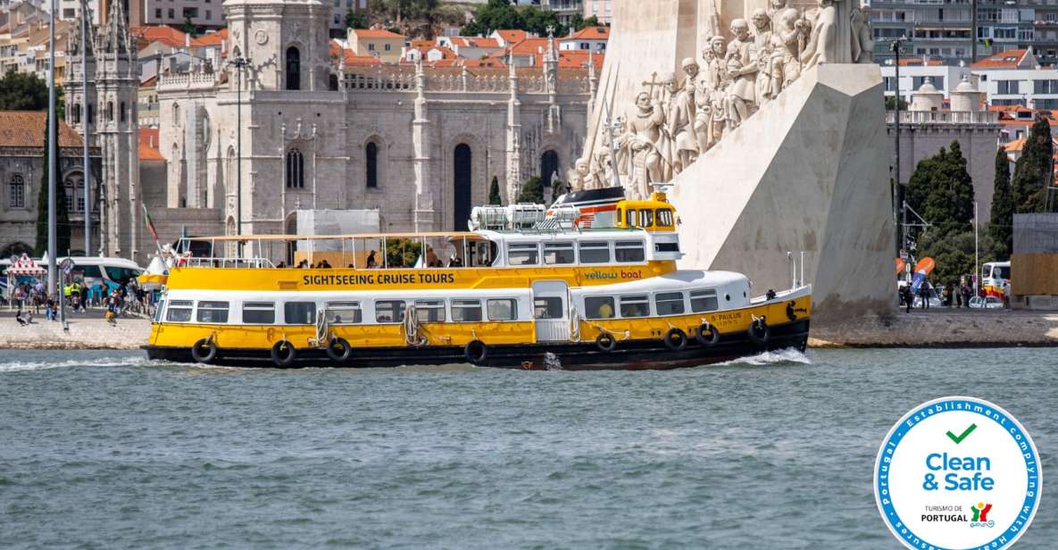 1 lisbon tagus river yellow boat cruise Lisbon: Tagus River Yellow Boat Cruise