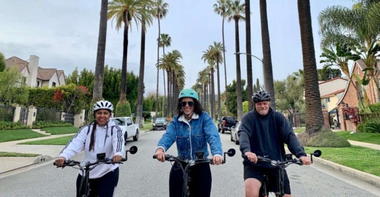 Los Angeles: Guided Beverly Hills E-Bike Tour