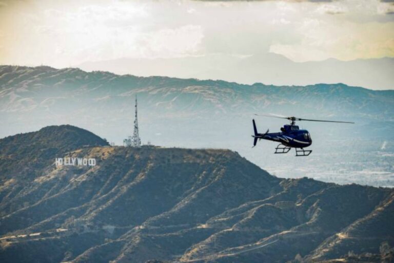 Los Angeles Romantic Helicopter Tour With Mountain Landing