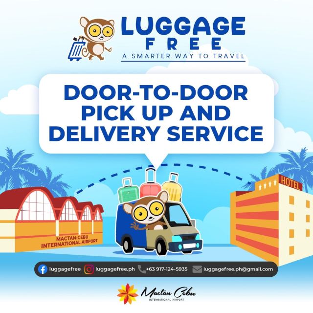 Luggage Deposit and Delivery Service in Cebu and Mactan