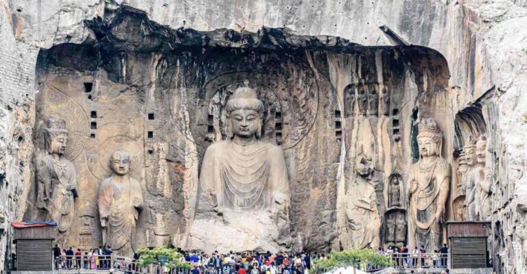 Luoyang: Longmen Grottoes and White Horse Temple Guided Tour