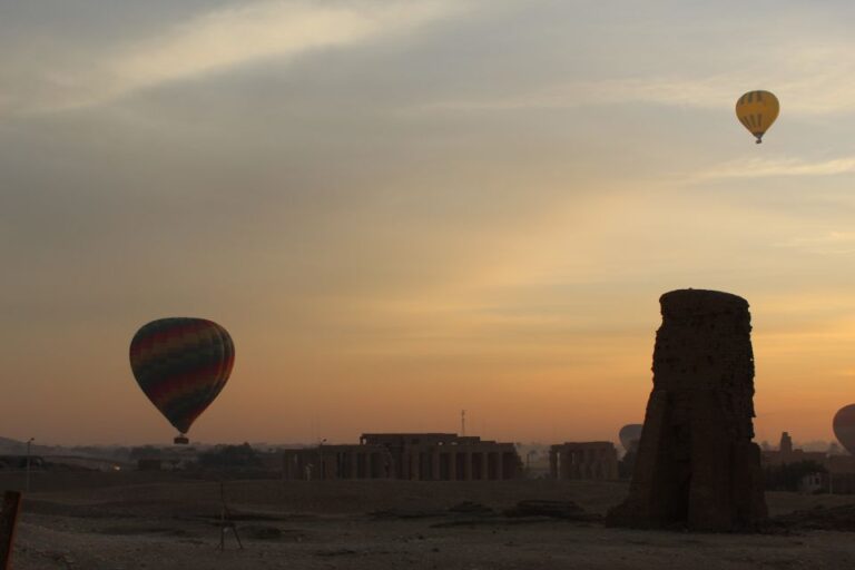 Luxor: All Inclusive Private Balloon Ride In Small Balloon
