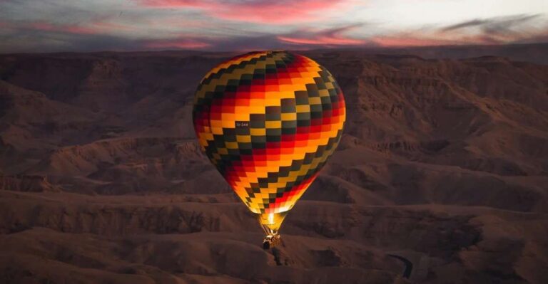 Luxor: Hot Air Balloon Ride Over Luxor Relics