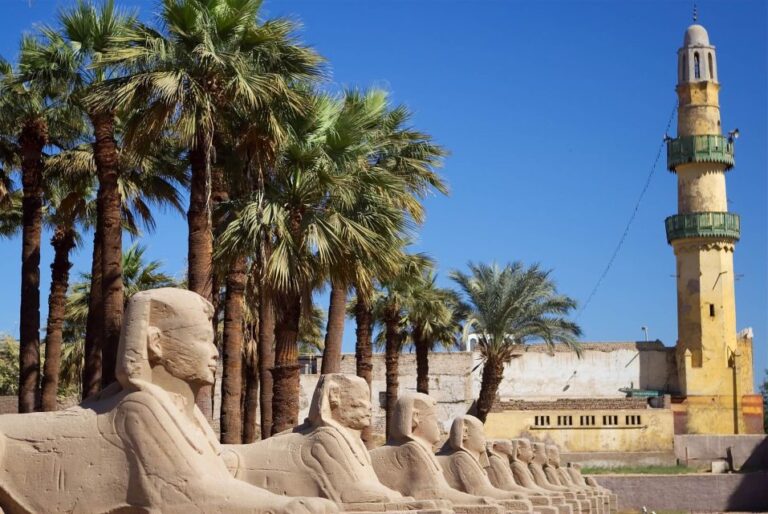 Luxor: Karnak Temple Entrance E-Ticket With Audio Tour