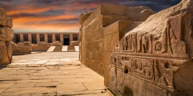 Luxor: Private Tour of Abydos Temple With Guide& Tickets