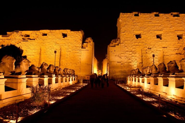 Luxor: Private West Bank Tour With Karnak Sound & Light Show