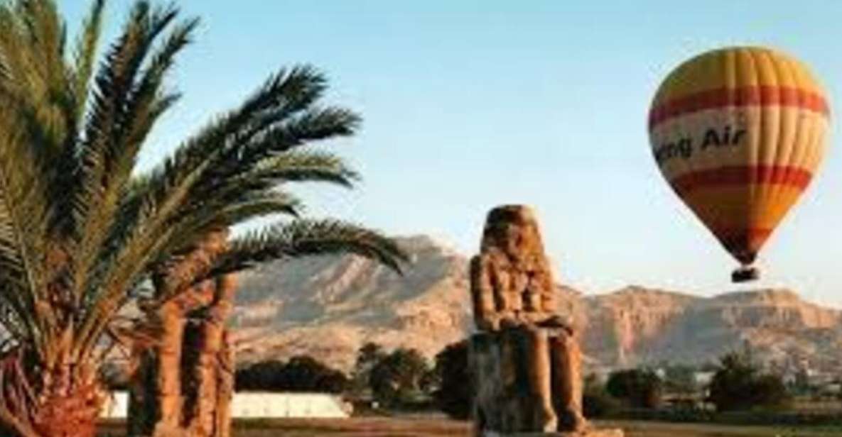 1 luxor west bank hot air balloon ride with hotel transfers Luxor: West Bank Hot Air Balloon Ride With Hotel Transfers