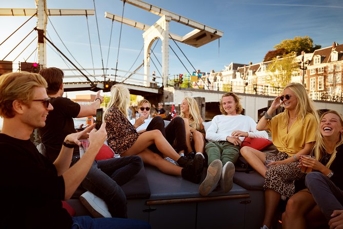 Luxury Boat Tour in Amsterdam With Bar on Board