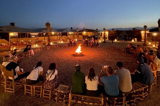 Magical Dinner Show and Camel Ride With Sunset in Agafay Desert